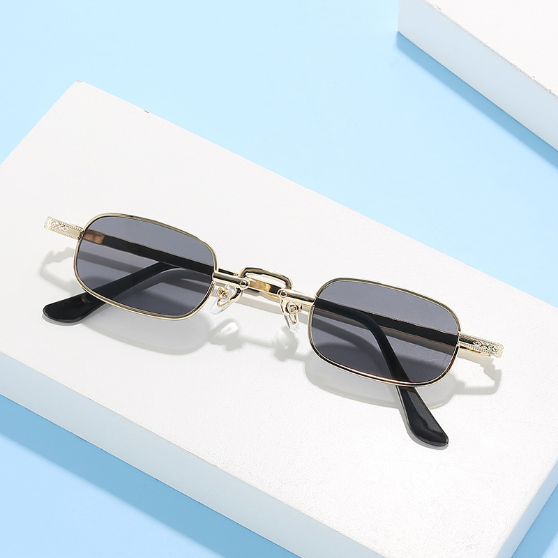 New Small Frame Square Sunglas - Metal Photo Panel review and price