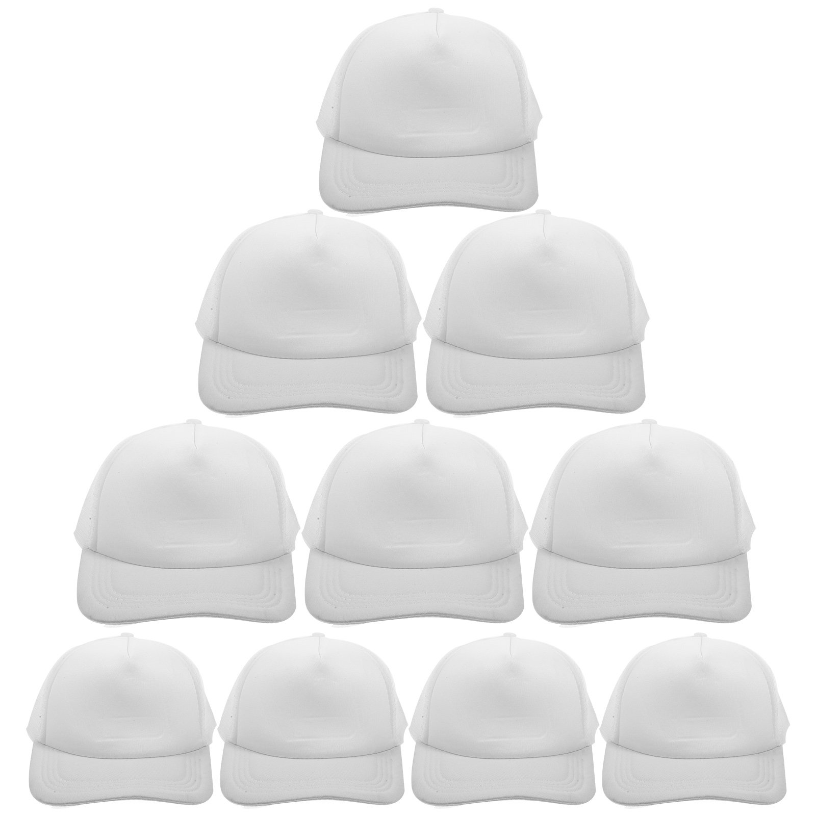 10Pcs Blank Mesh Baseball Caps - Hat Sublimation Blank review and price