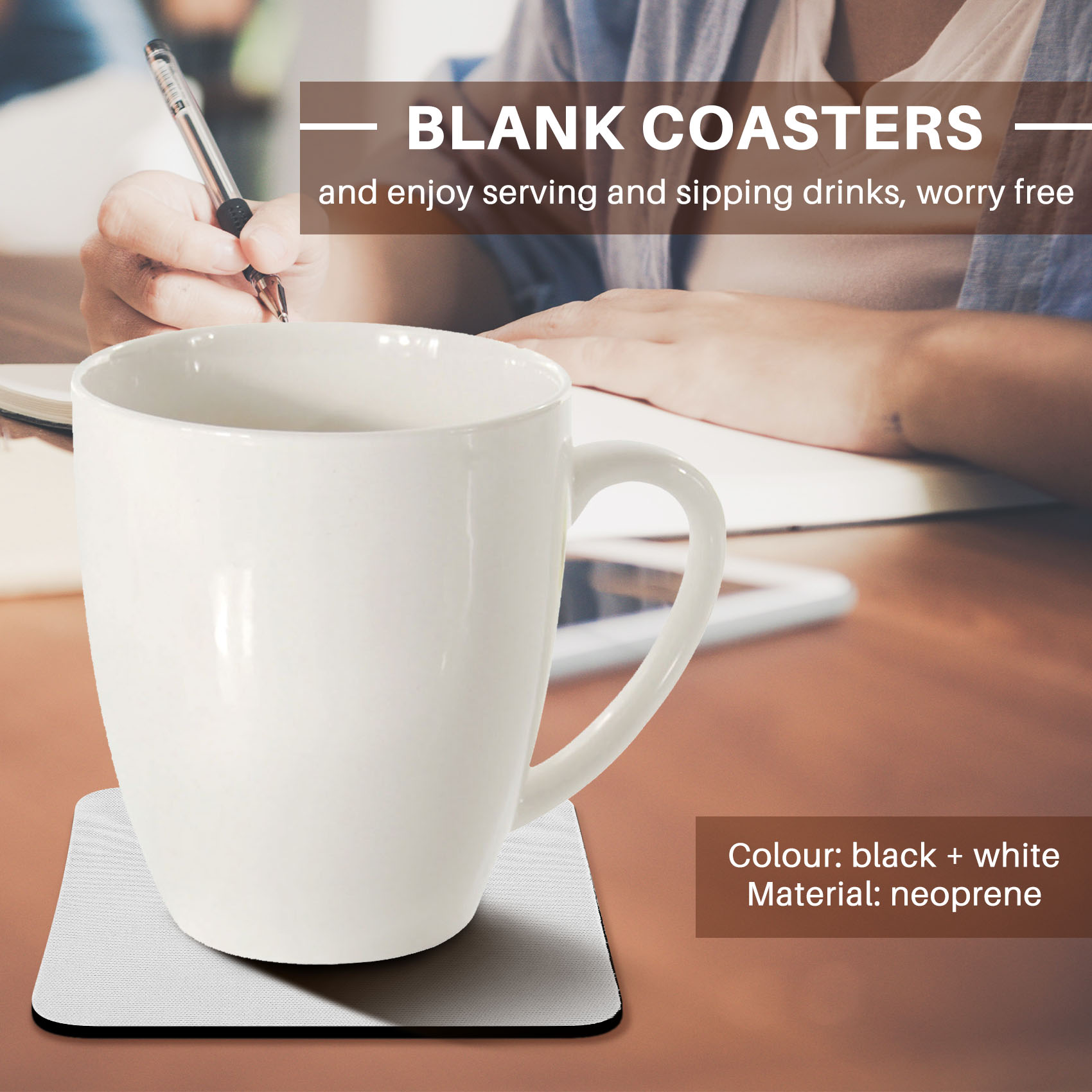 ✱35 Pieces Square Sublimation  - Coaster Sublimation Blank review and price