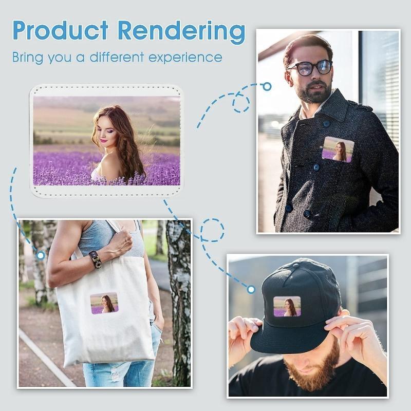 E8BD 10 Pieces Blank Leather H - Hat Sublimation Blank review and price